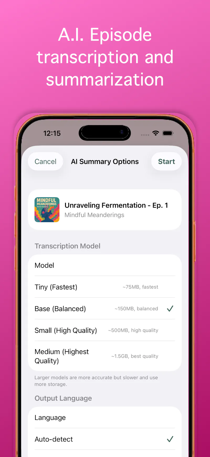 Podcast App screenshot 6
