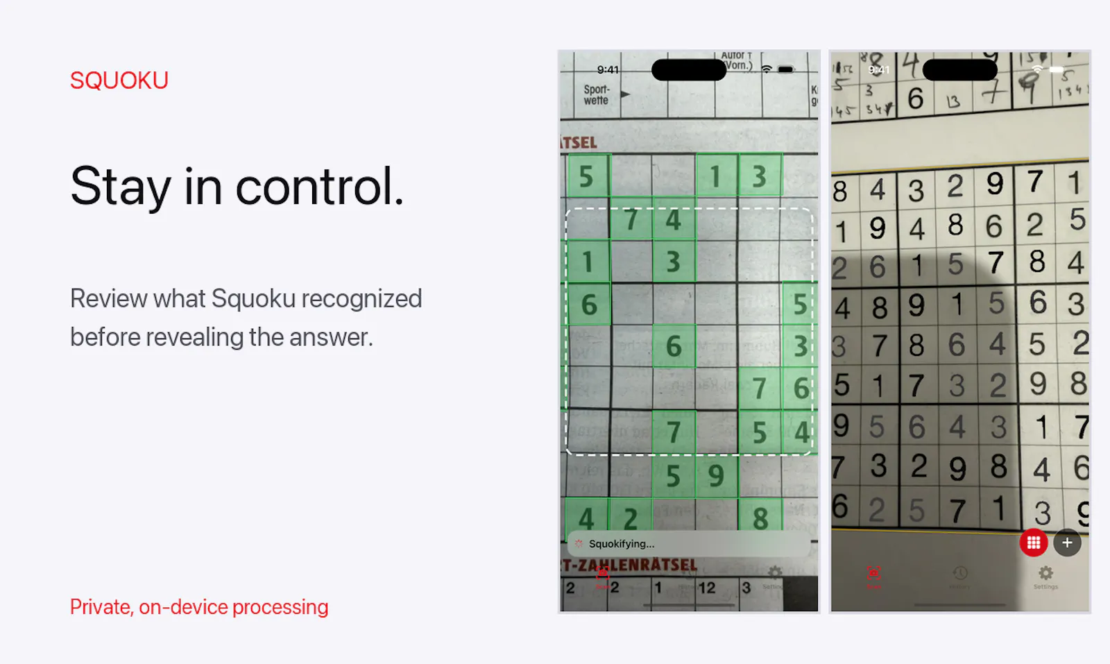 Squoku screenshot 3