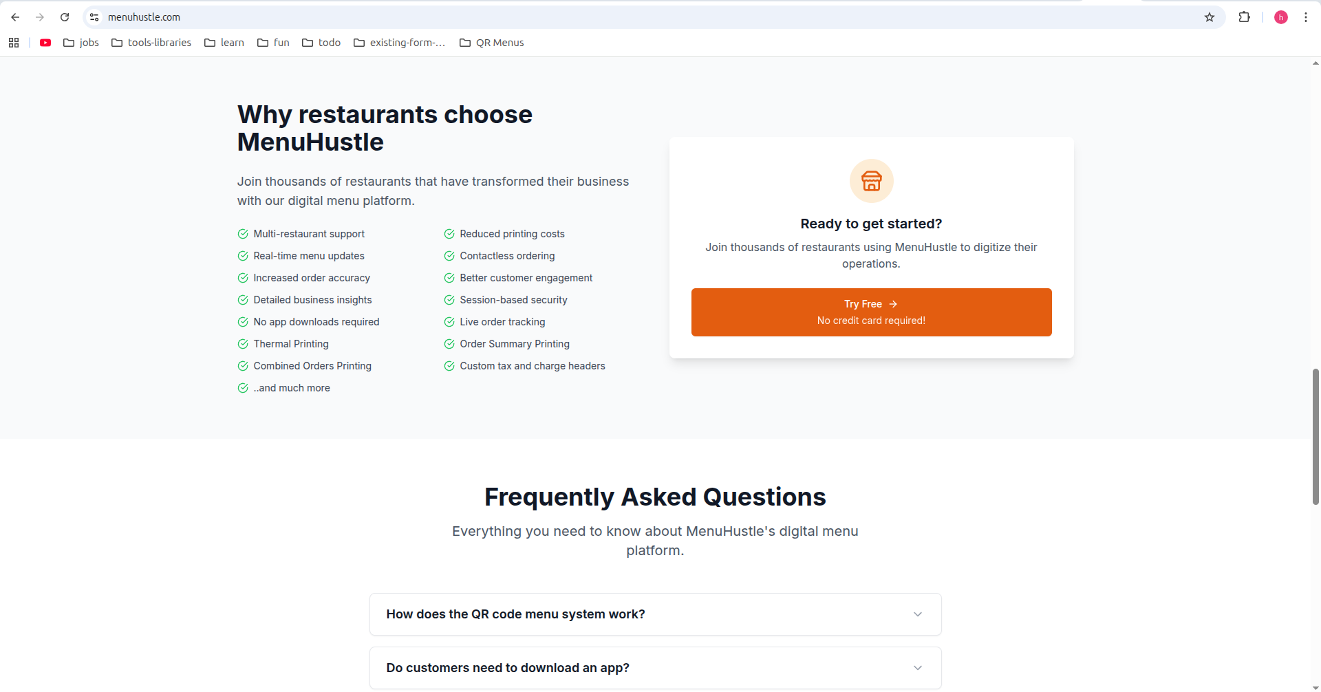 MenuHustle gallery image