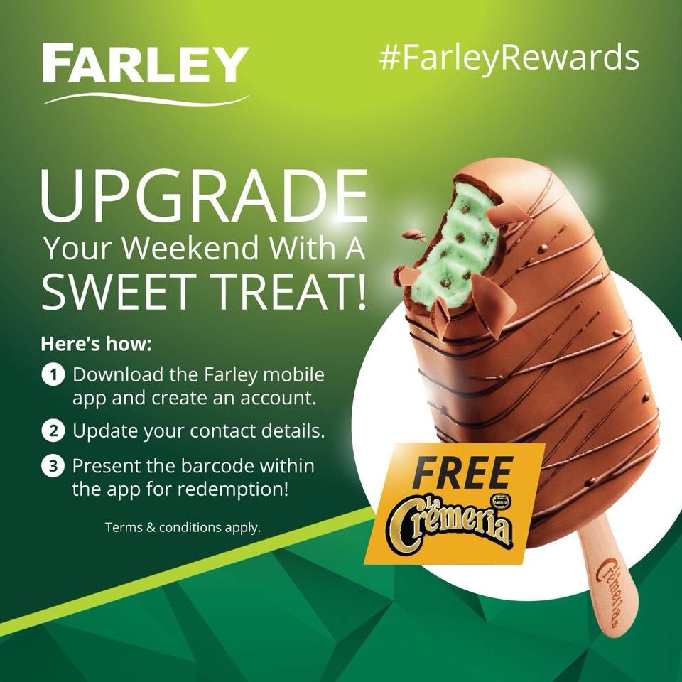 Farley - Digital loyalty app gallery image