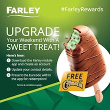 Farley - Digital loyalty app gallery image