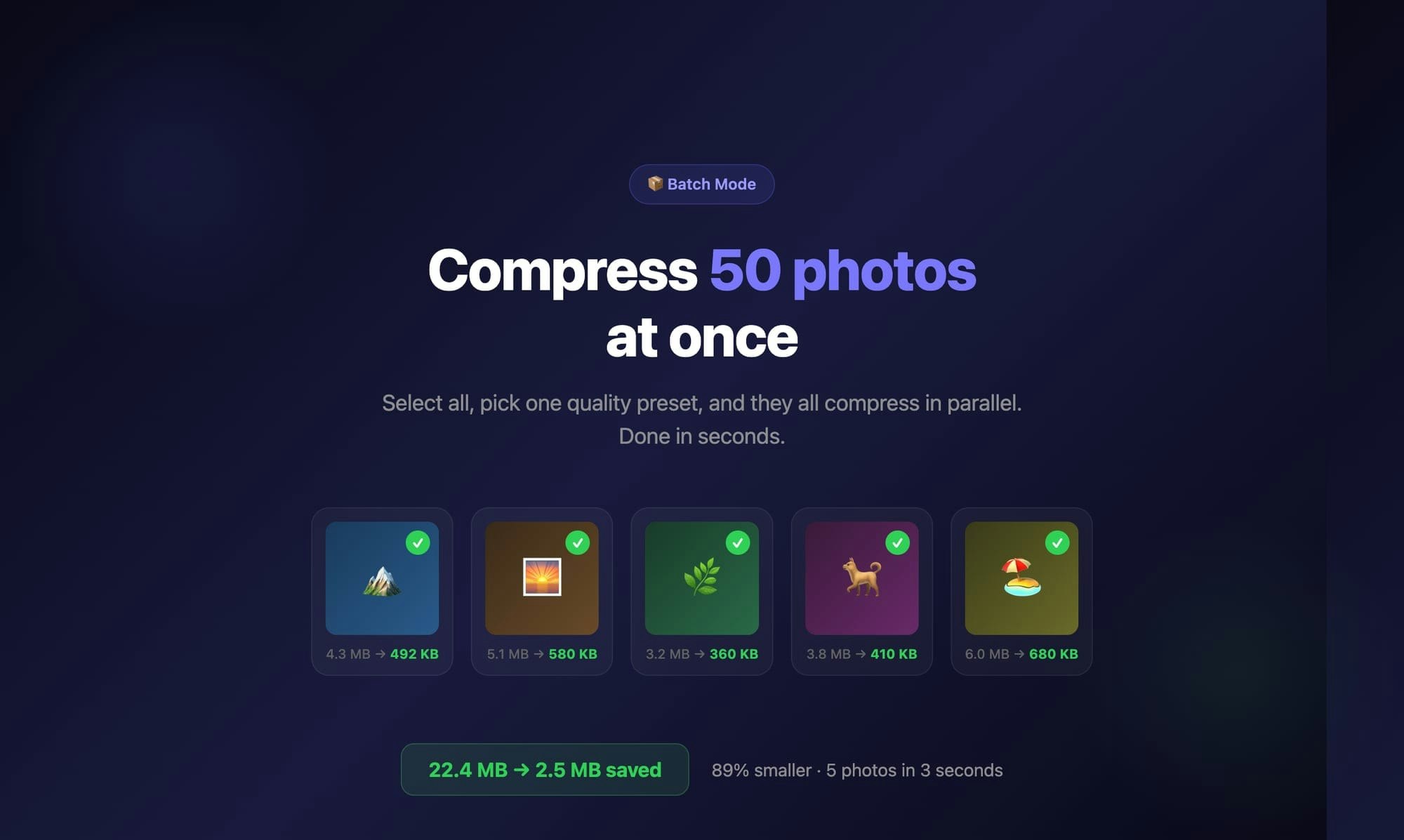 Squish — Photo Compressor gallery image