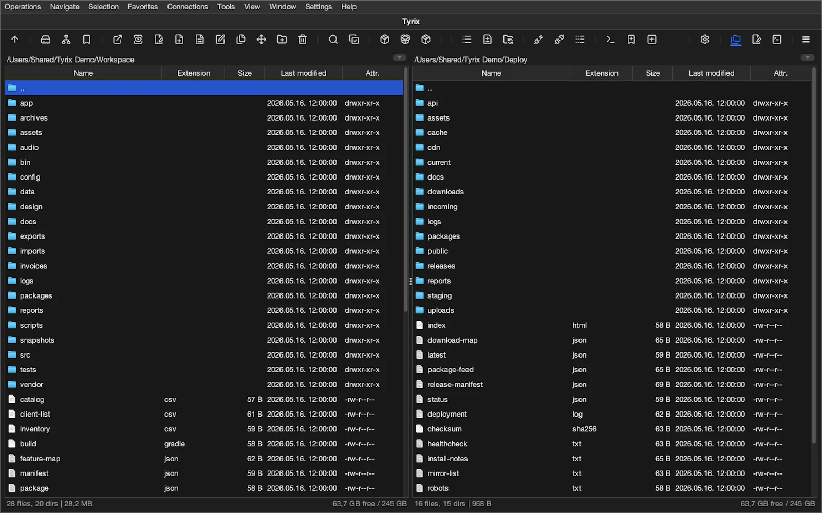 Tyrix screenshot 1