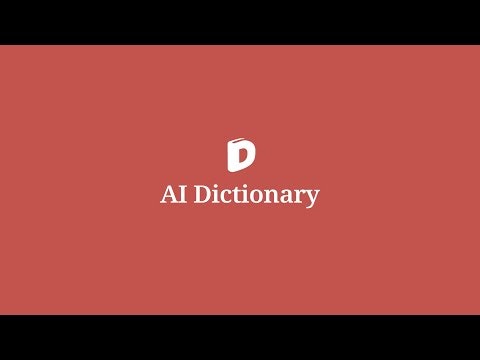 AI Dictionary gallery image
