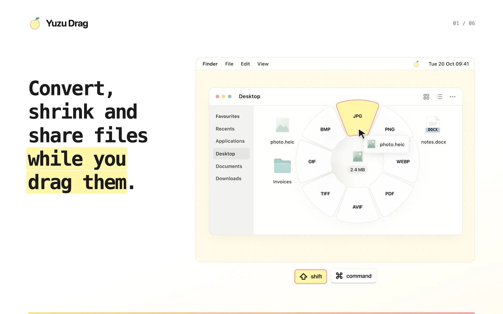 Yuzu Drag screenshot 2