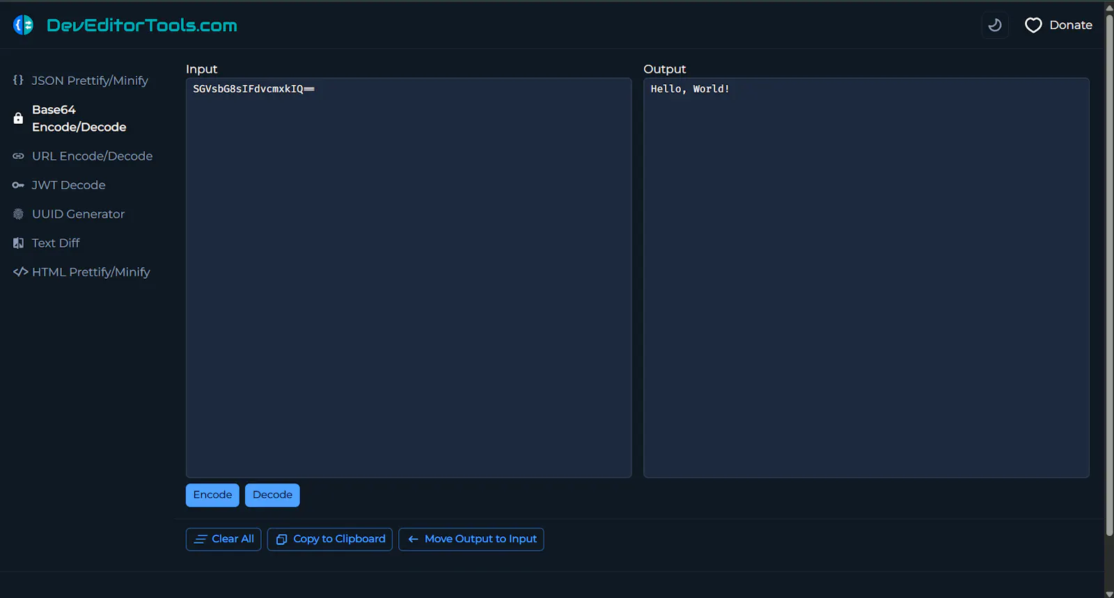 Dev Editor Tools screenshot 4
