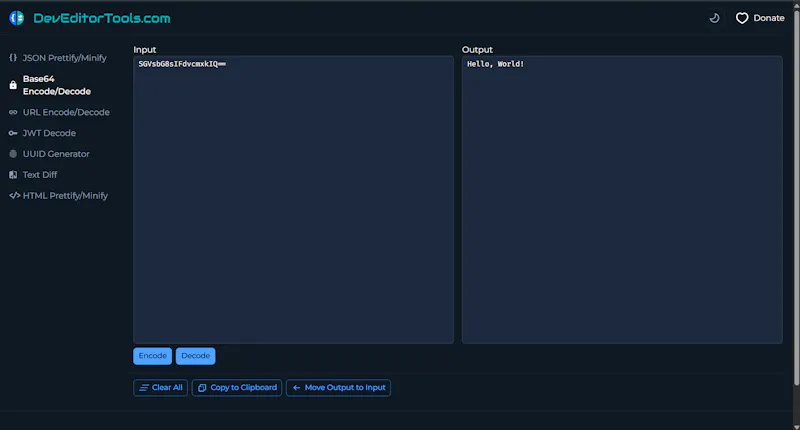 Dev Editor Tools screenshot 4