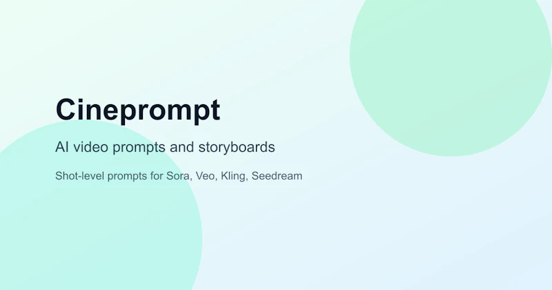 Cineprompt screenshot 2