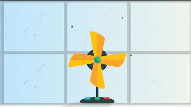 Fan animation create using only css gallery image