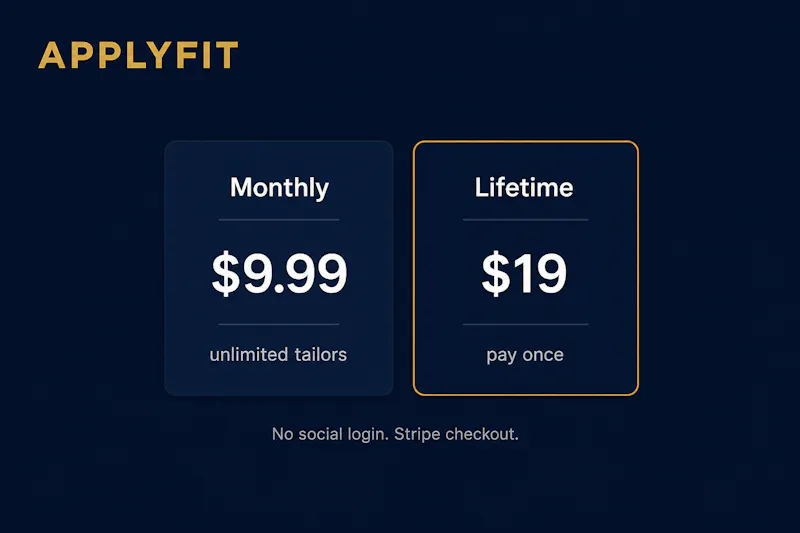 ApplyFit screenshot 3