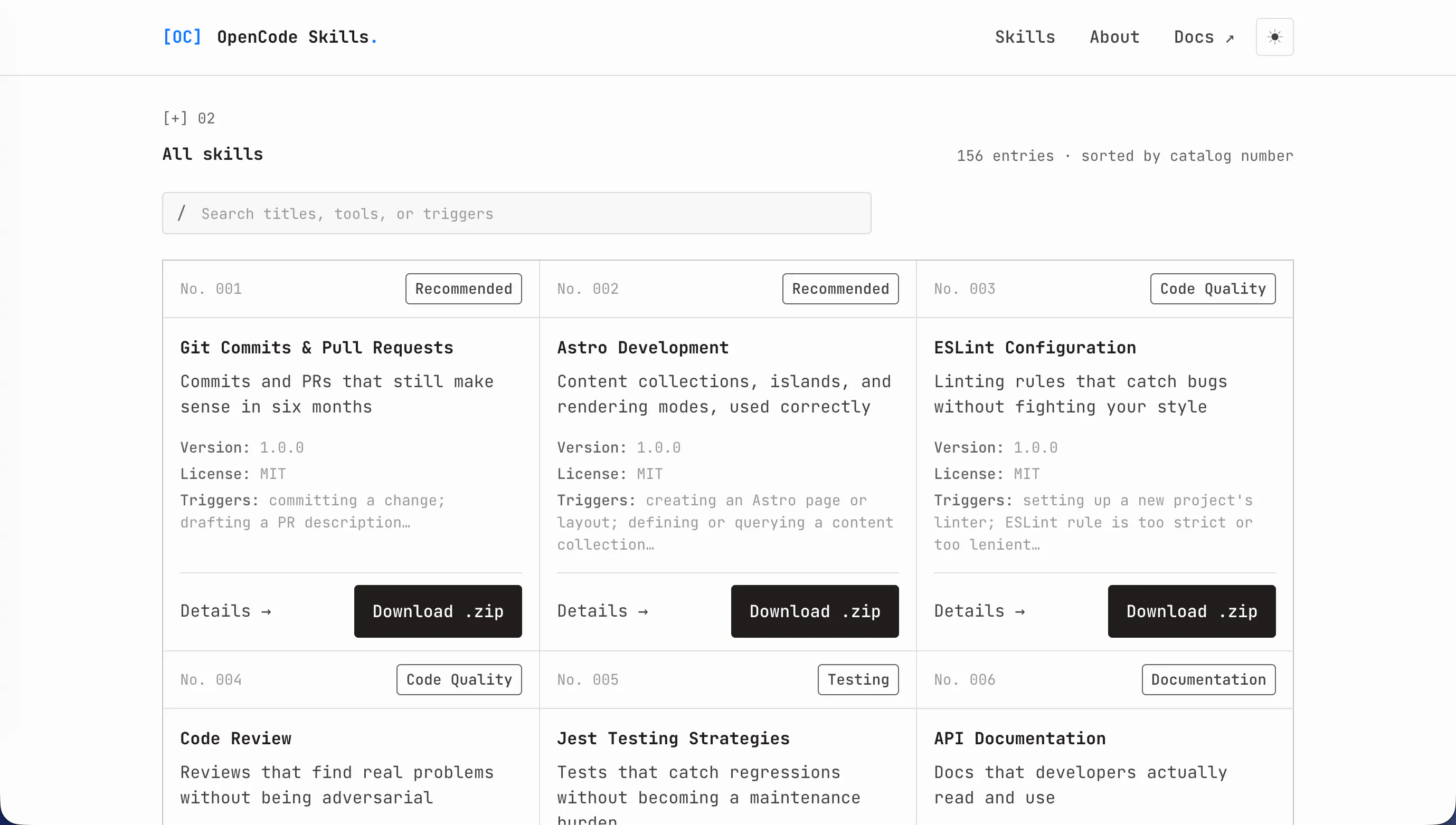 OpenCode Skills gallery image