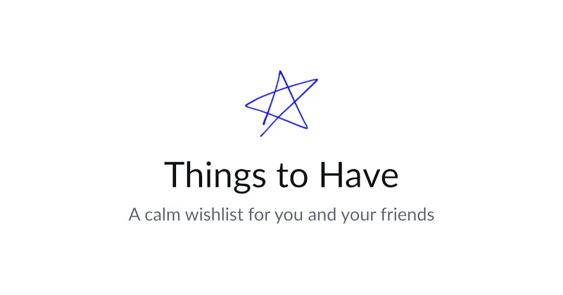 Things To Have screenshot 6