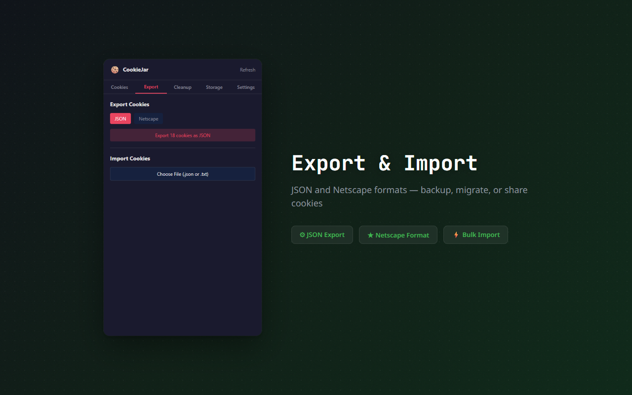 CookieJar - Cookie Editor & Manager gallery image