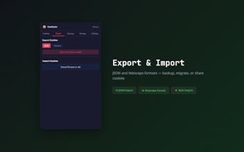 CookieJar - Cookie Editor & Manager gallery image