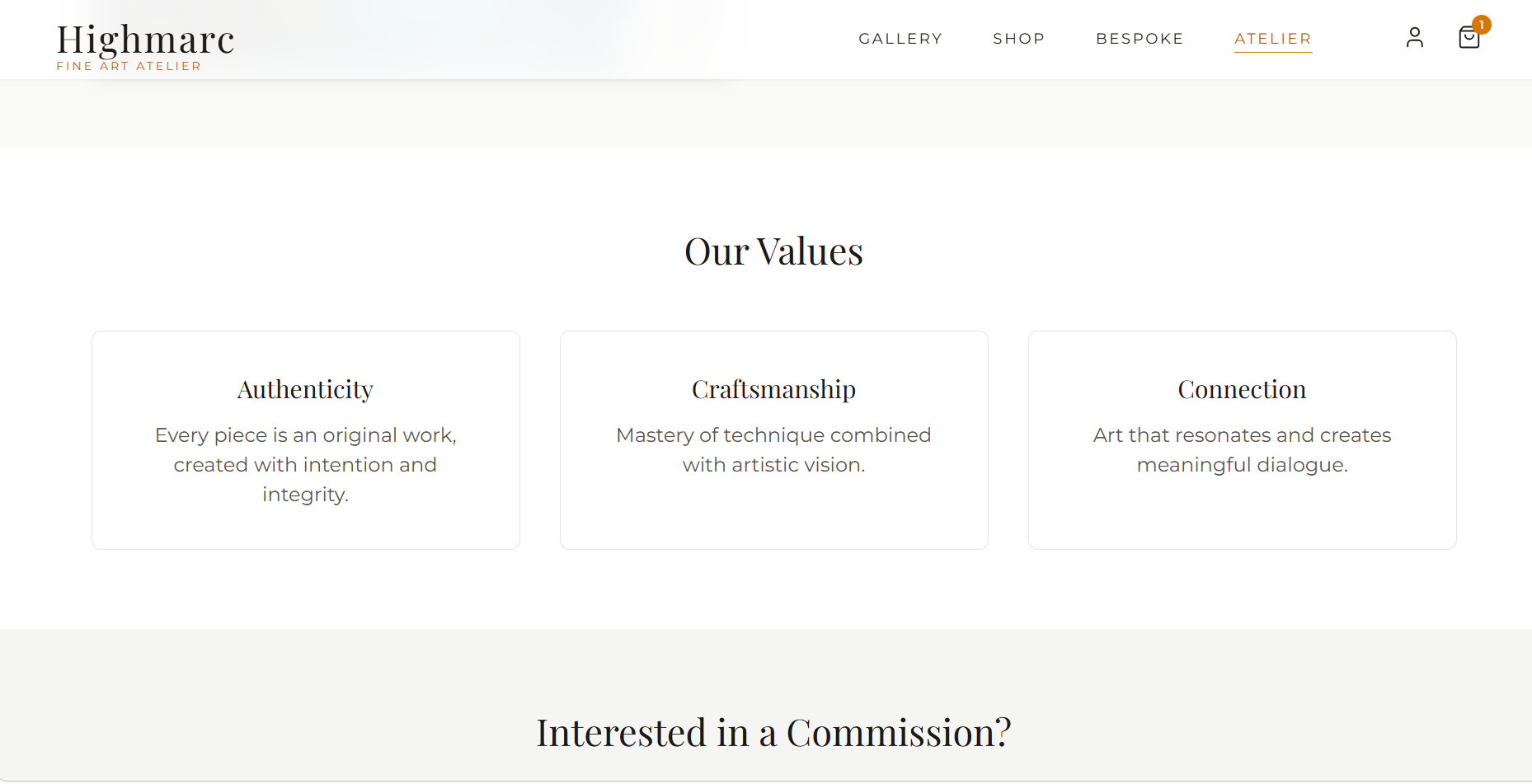 Highmarc Fine Art Atelier gallery image