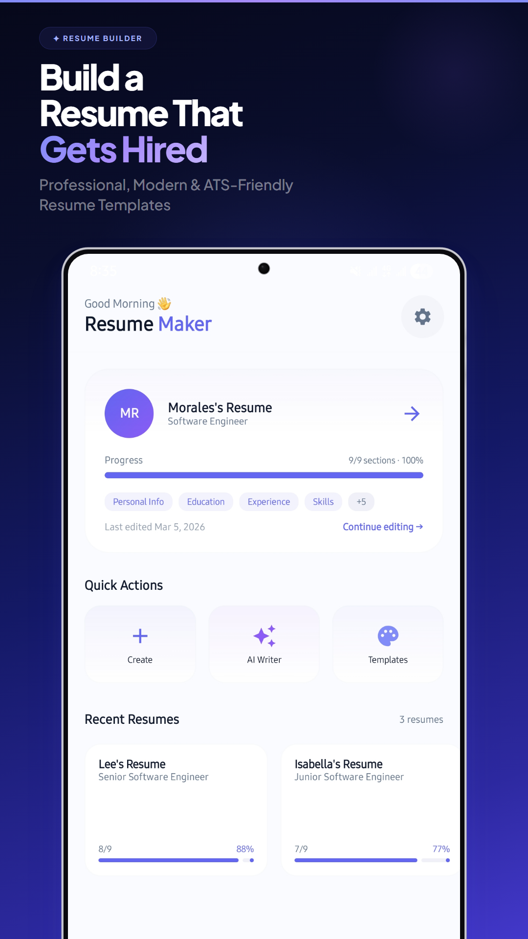 Resume Builder - AI CV Maker gallery image