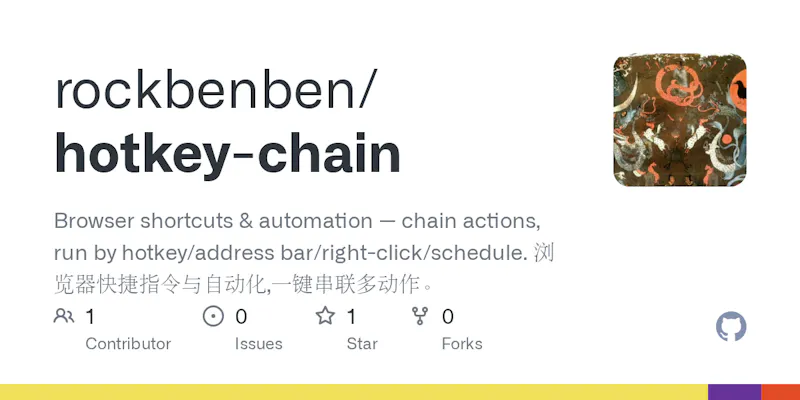 Hotkey Chain screenshot 1