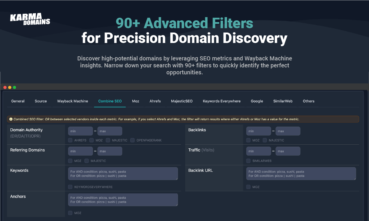 Karma.Domains: AI Search 7M+ Domains gallery image