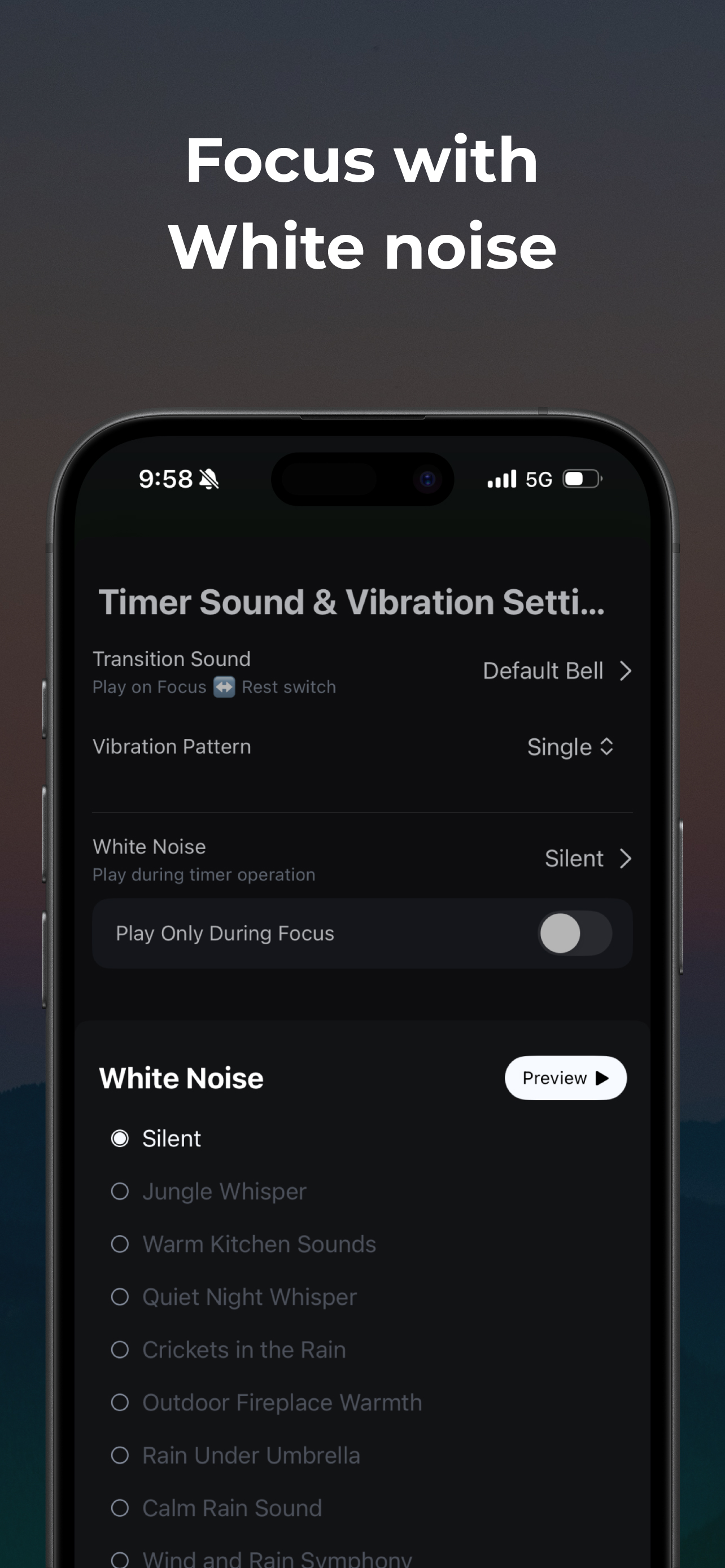 One Thing: Focus Timer gallery image