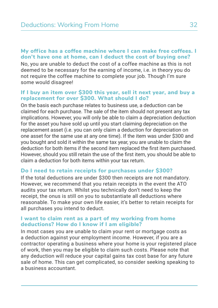 The Tax Deductions Guide for Australians gallery image