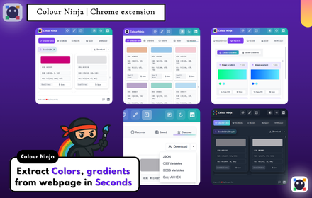 Média Couleur ninja - Magasin de web chrome 3