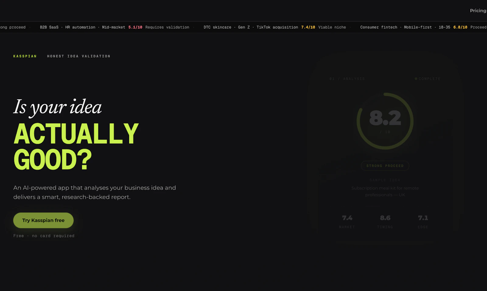 Kasspian screenshot 1