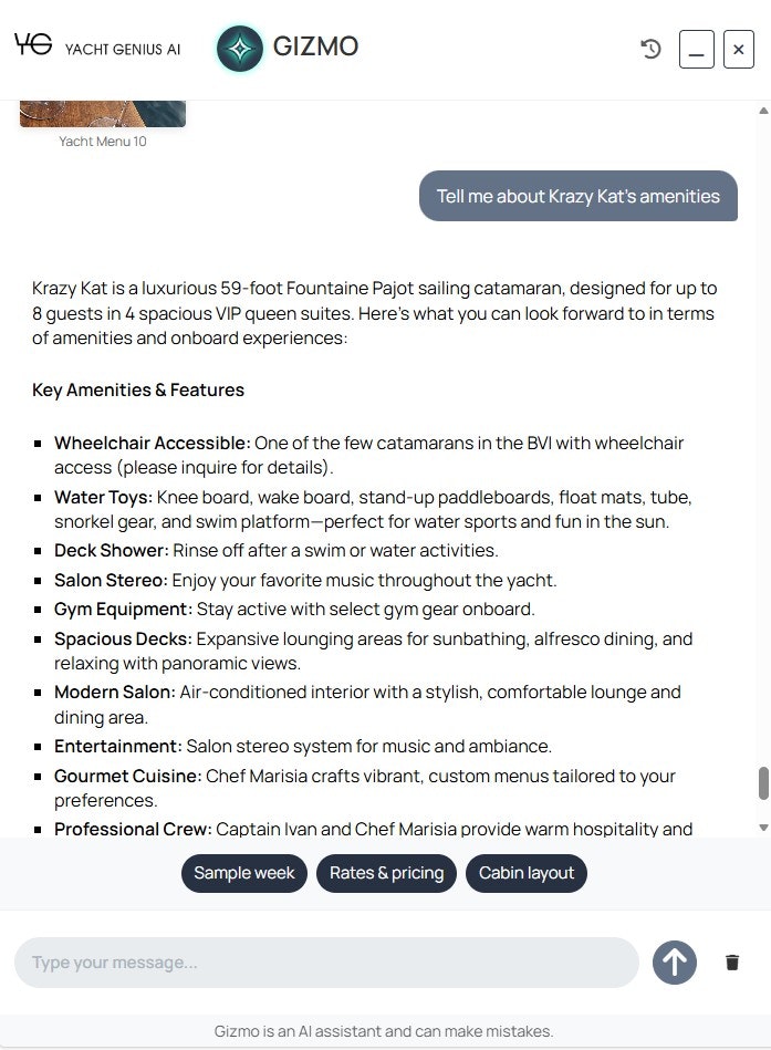 Yacht Genius AI gallery image