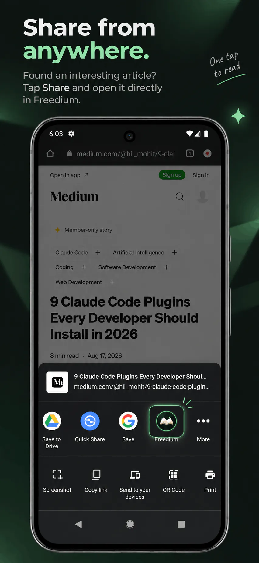 Freedium gallery image