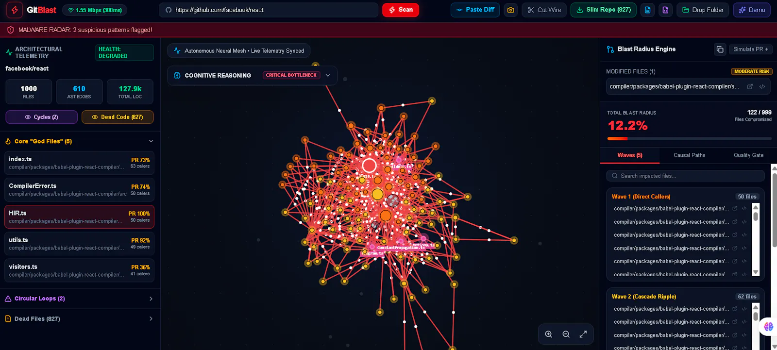 GitBlast screenshot 1