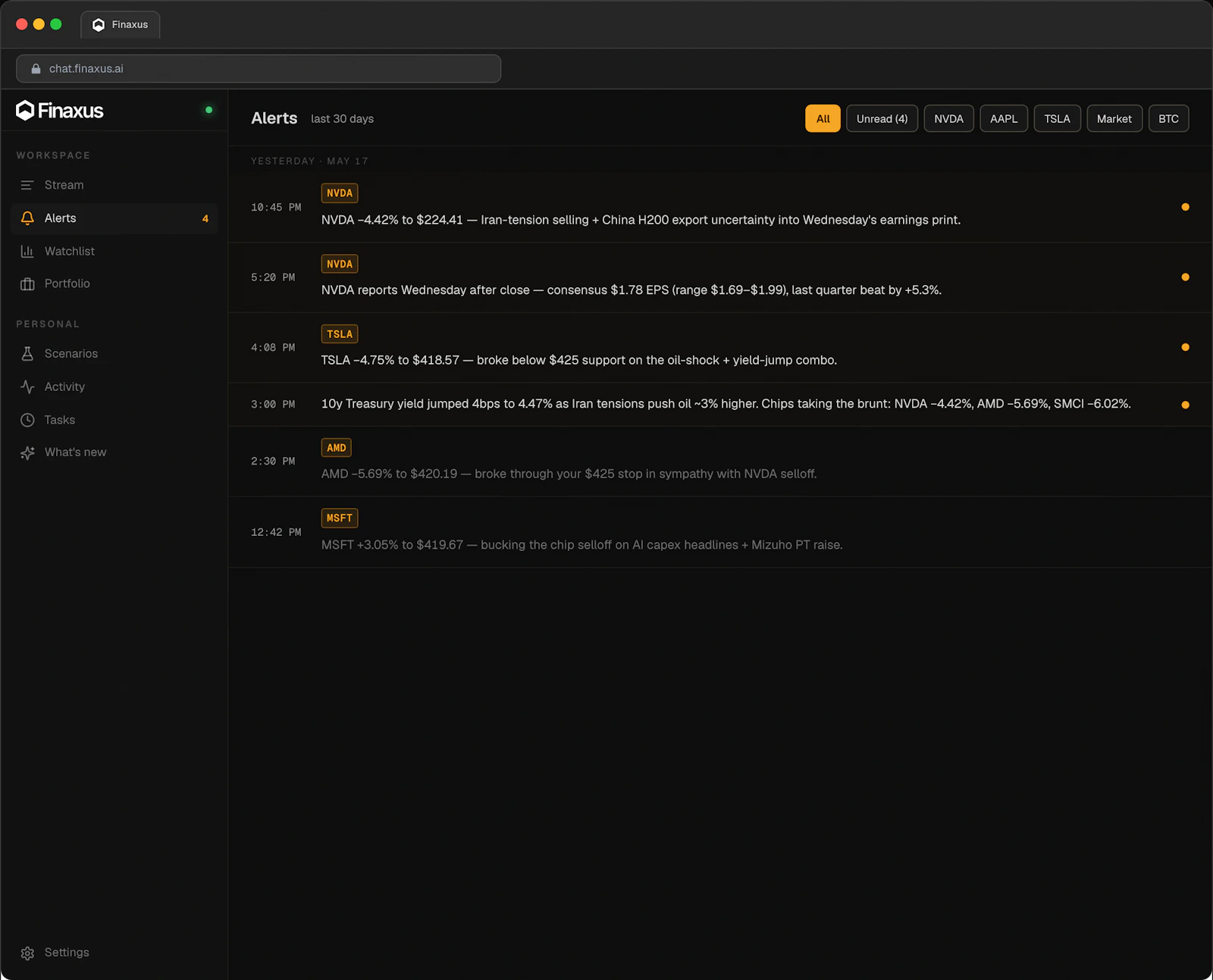 Finaxus screenshot 5