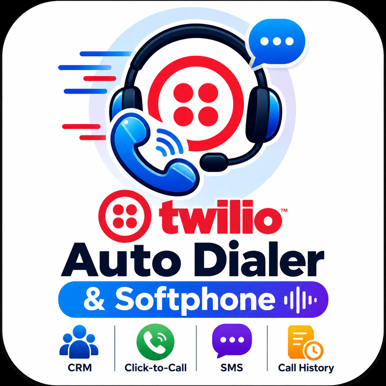 Twilio Auto Dialer & Softphone