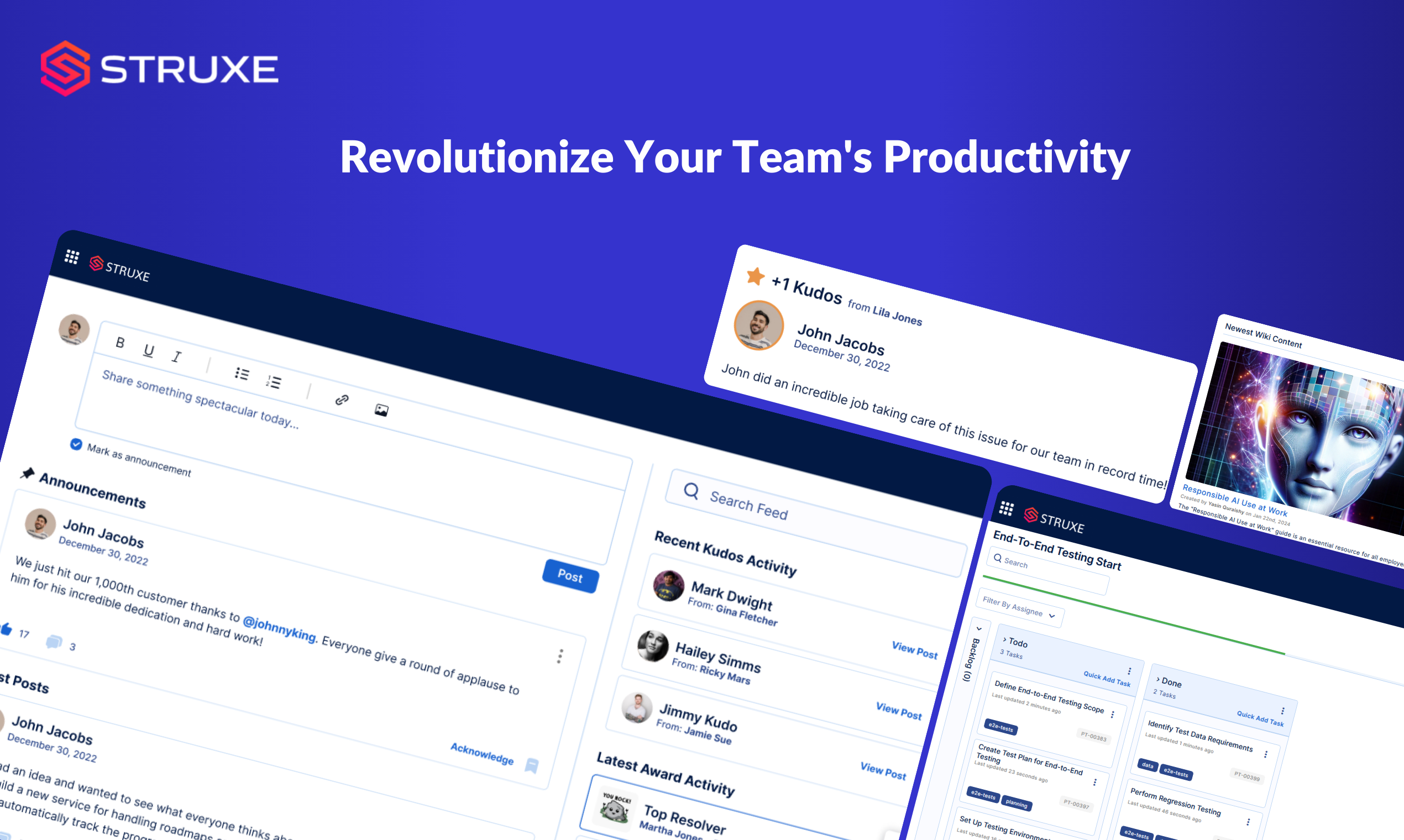 startuptile Struxe-A more social way to work