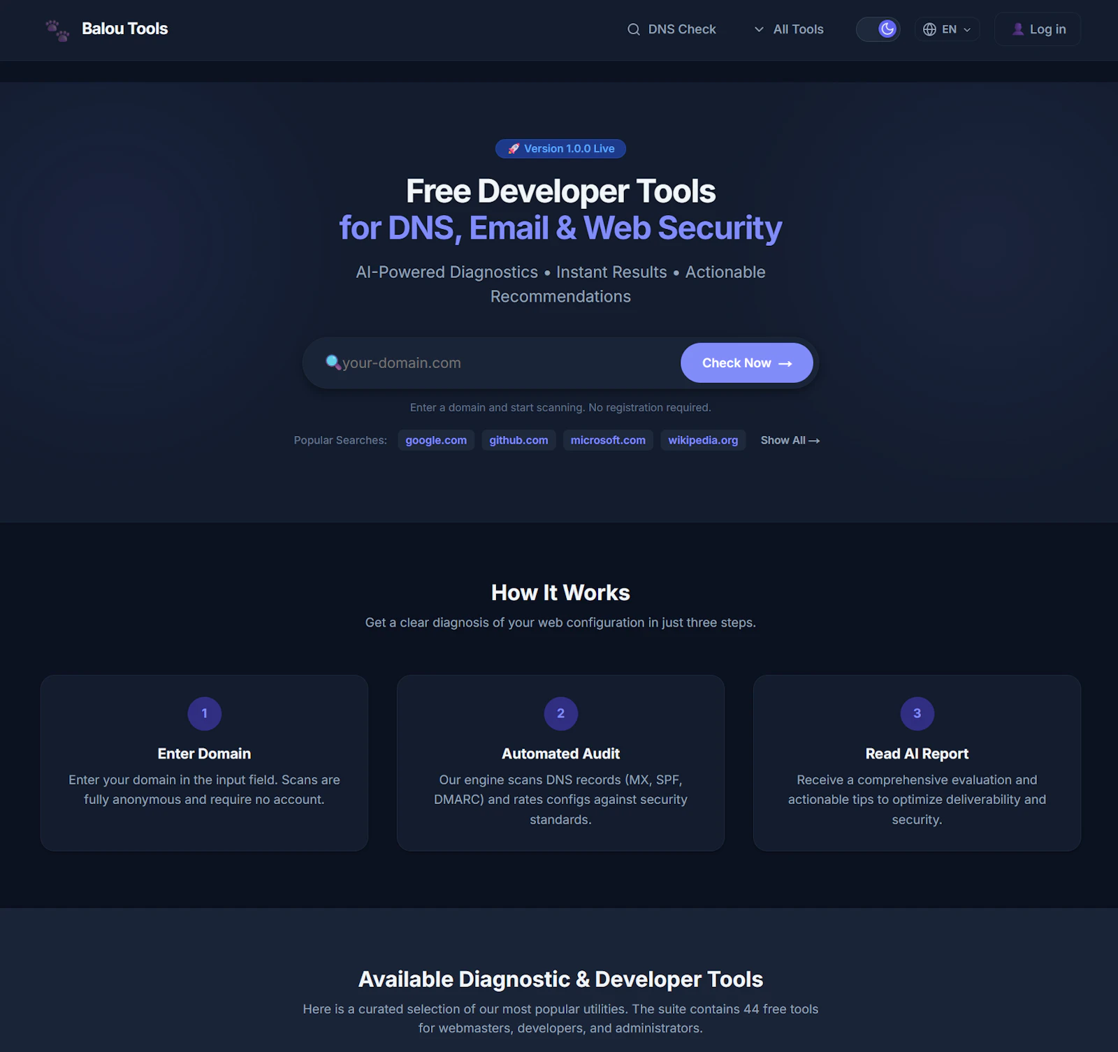 Balou Tools screenshot 1