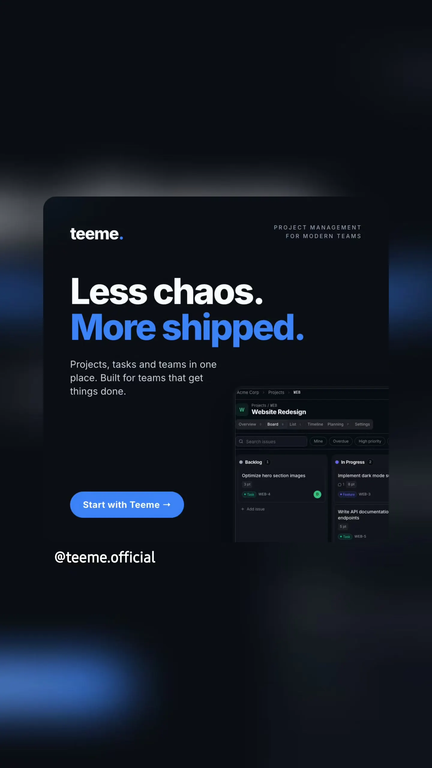 Teeme gallery image