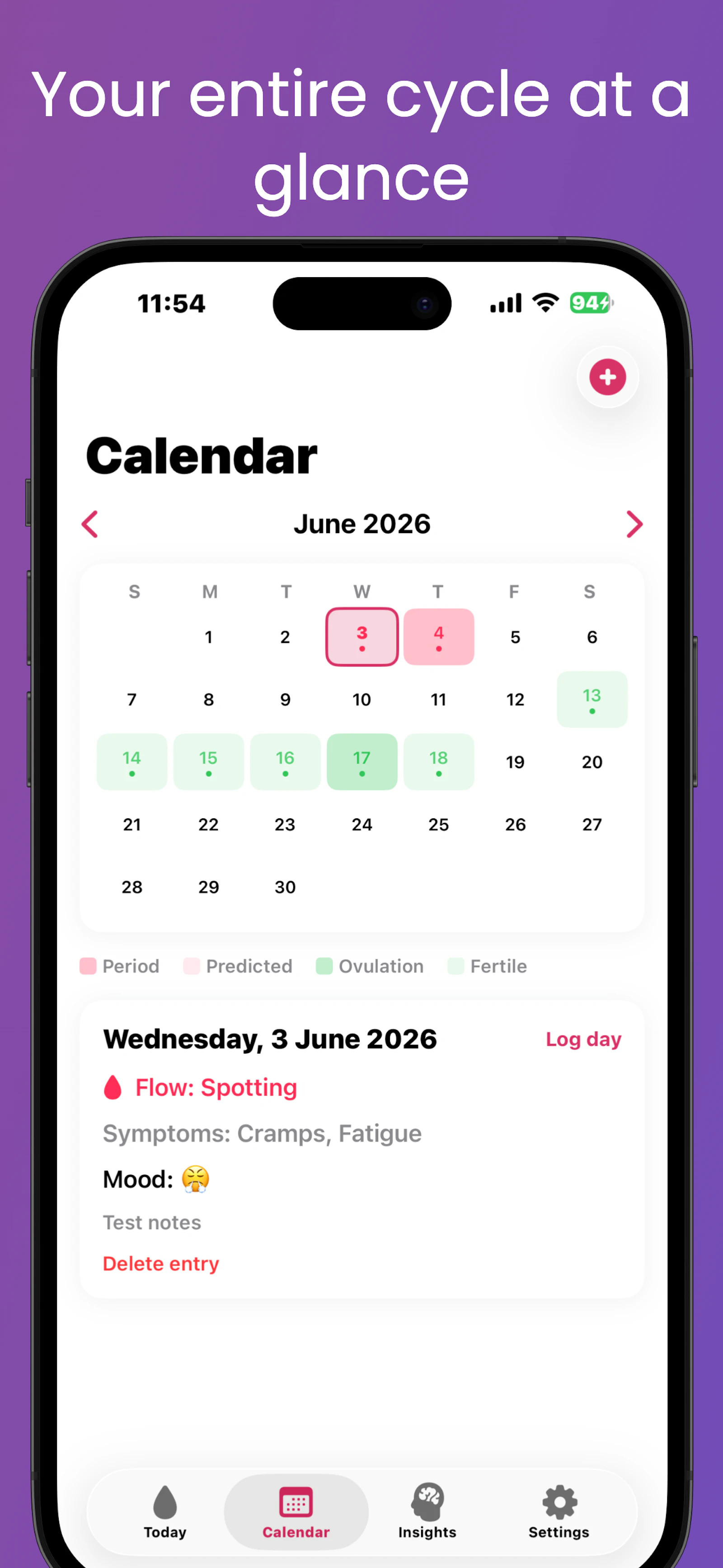 CycleGuide - Menstrual Tracker screenshot 7