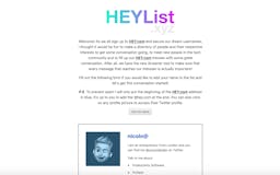 HEYlist.xyz media 2