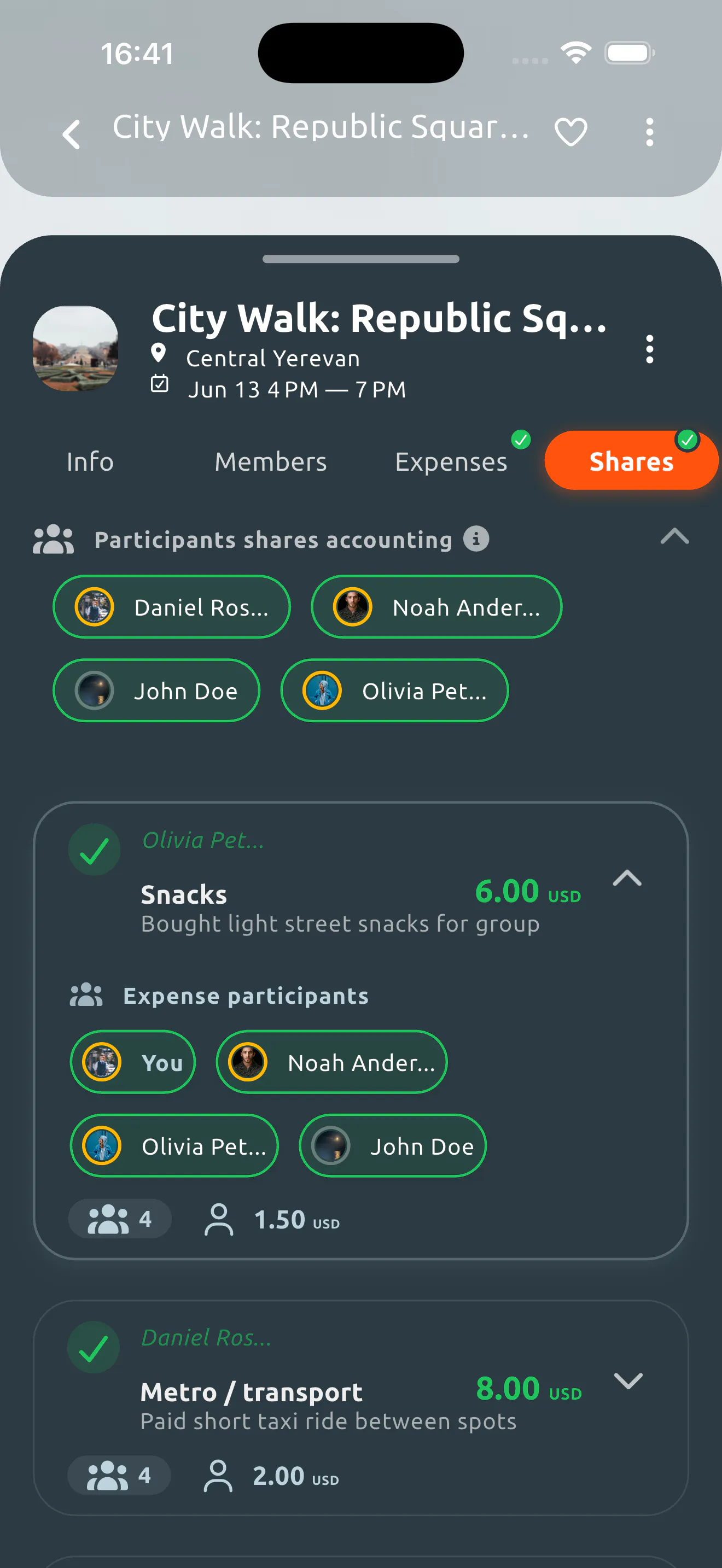 EventSplit gallery image