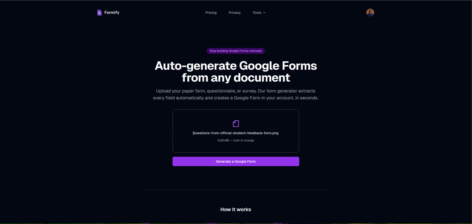 Formify gallery image