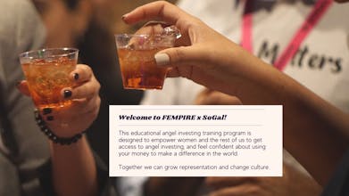 FEMPIRE x SoGal Angel Investor Training gallery image
