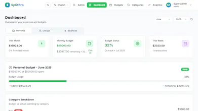 SplitPro - Complete Expense Management gallery image