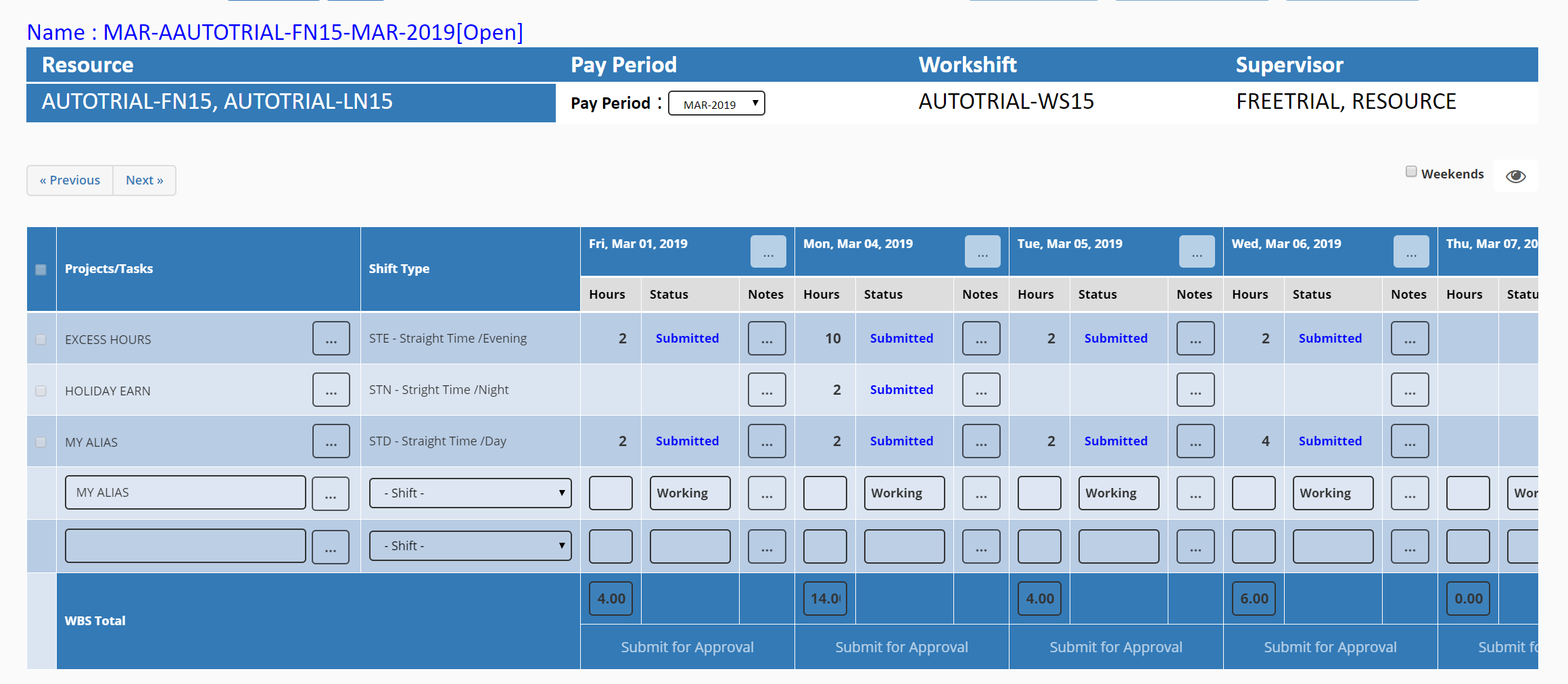 Coexsys Project Time Tracking Cloud gallery image