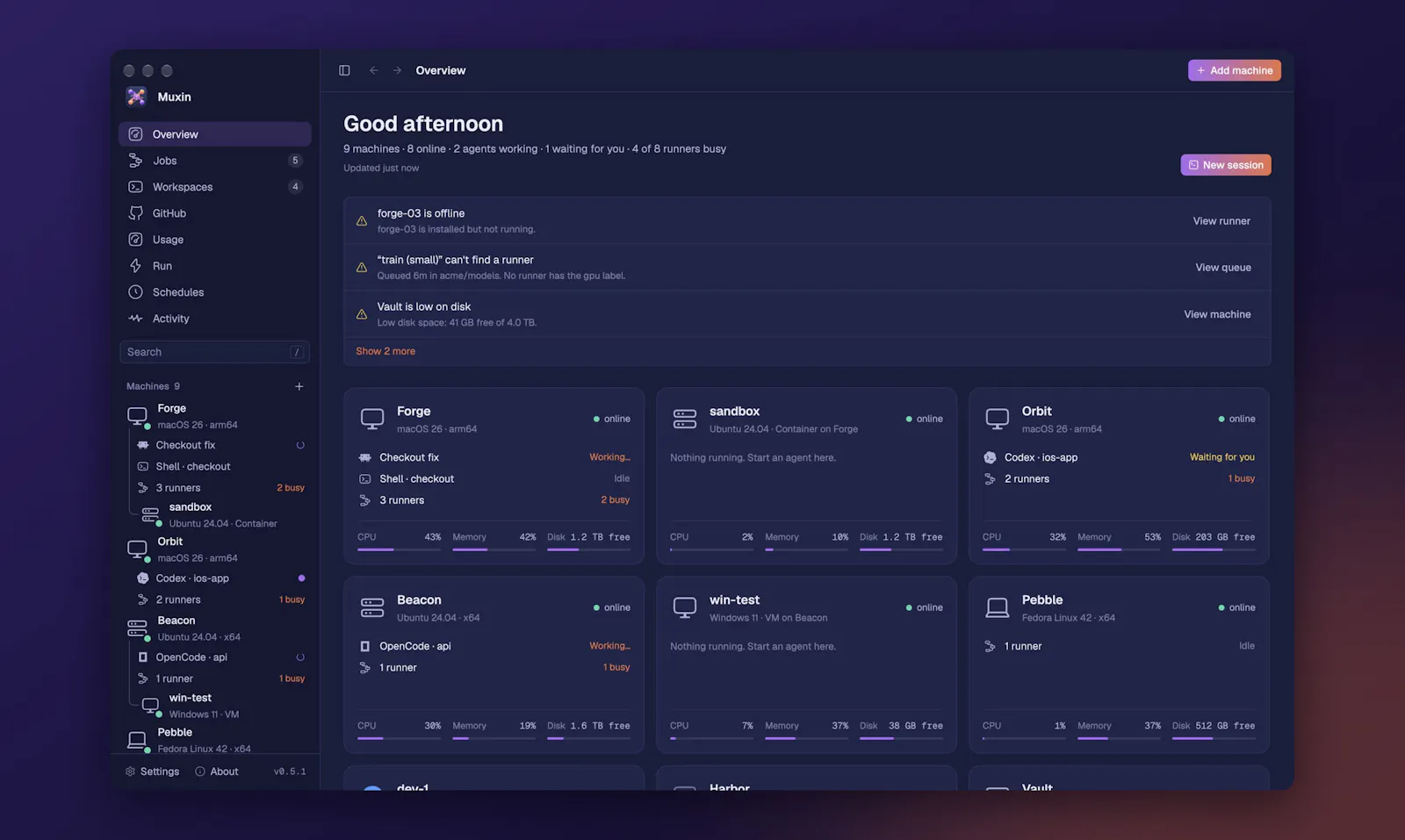 Muxin screenshot 1