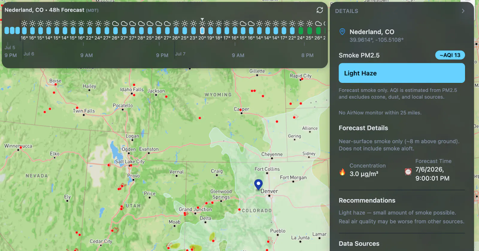 TrailSmoke screenshot 1