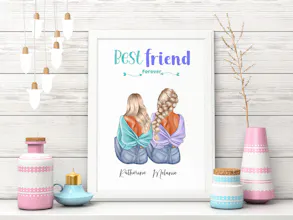 Personalized cartoon portrait gifts gallery image