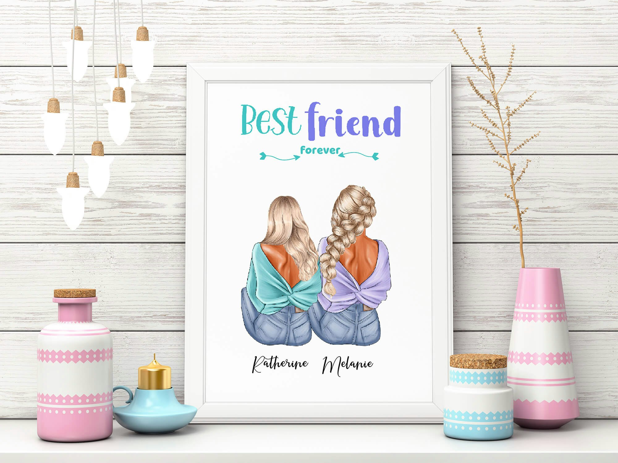 Personalized cartoon portrait gifts - Design fun, personalized gifts that deliver love. media 2