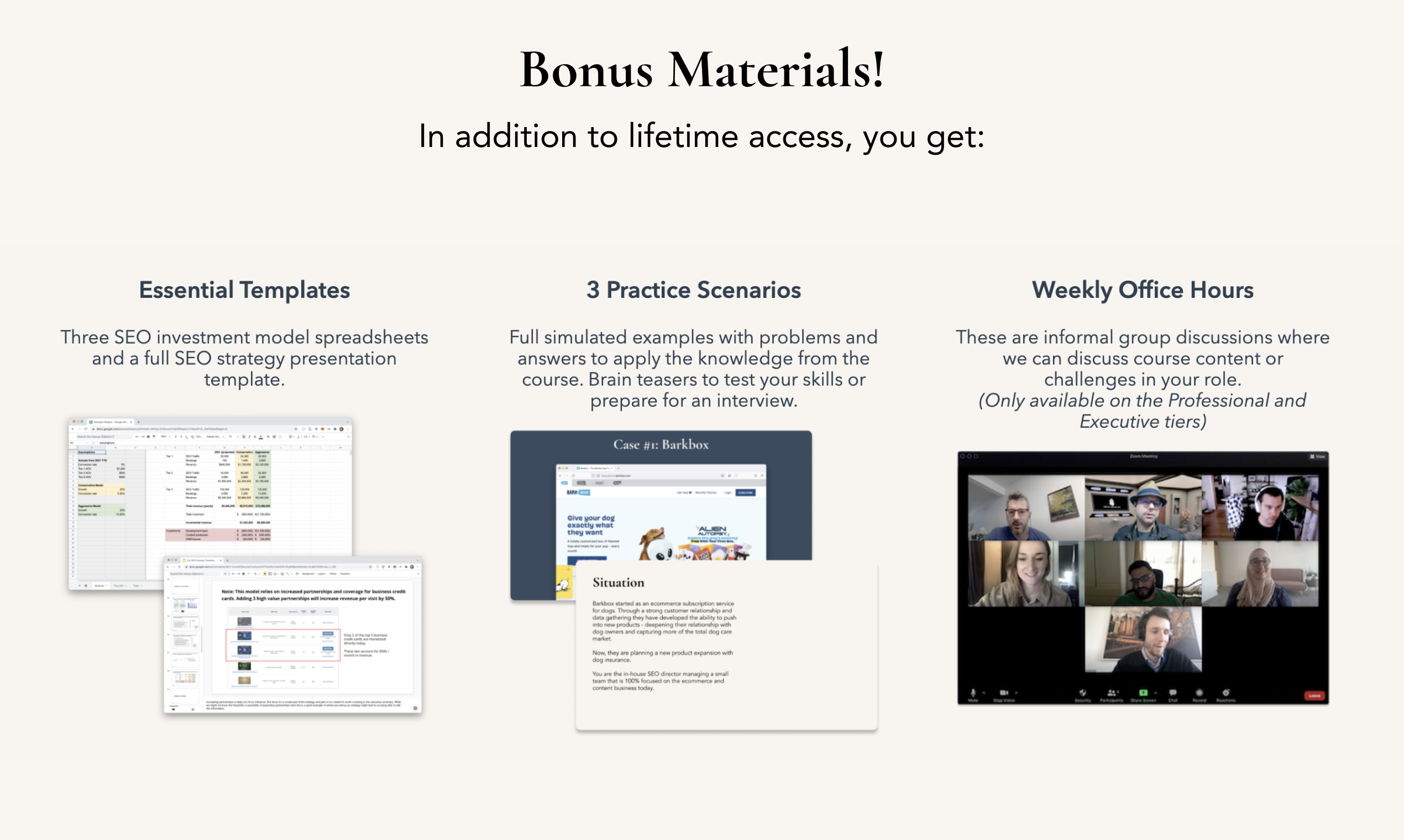 The SEO MBA Course on Executive Presence gallery image