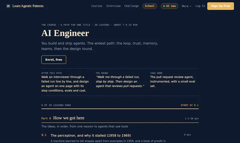 Learn Agentic Patterns 2.0 screenshot 3