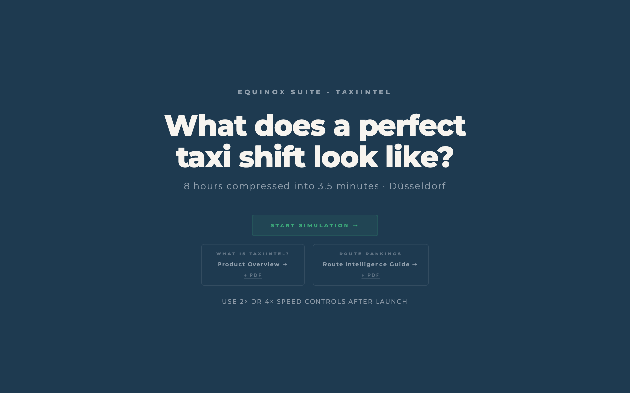 EQUINOX TaxiIntel gallery image