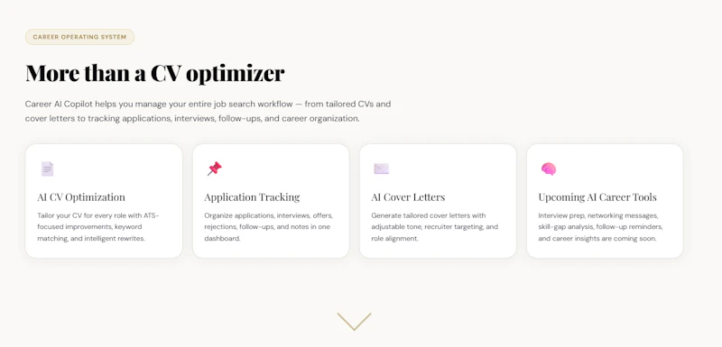 Career AI Copilot screenshot 2