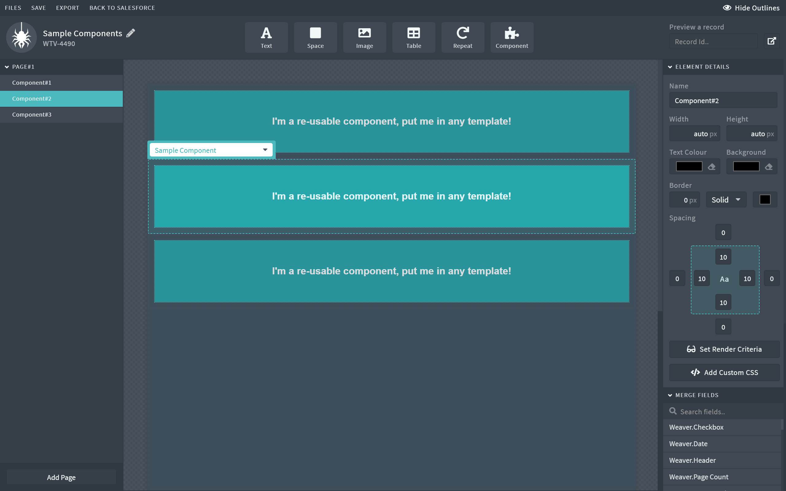 Weaver gallery image